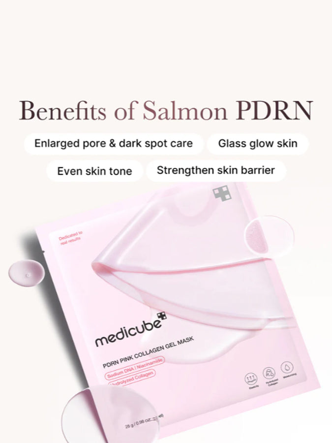 Medicube PDRN Pink Collagen Gel sheet Mask
