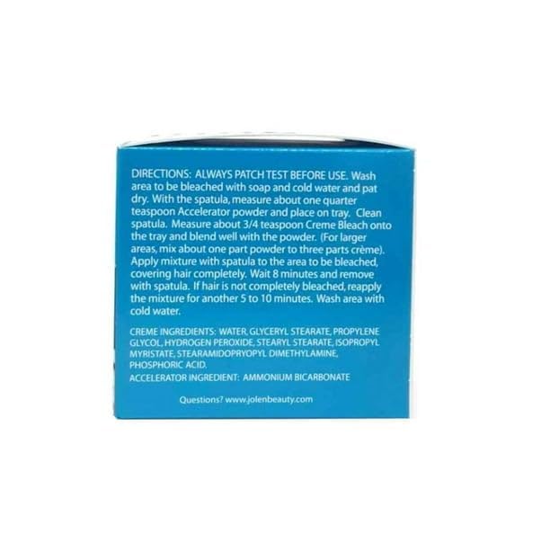 Jolen Lightens Dark Hair Creme Bleach Regular