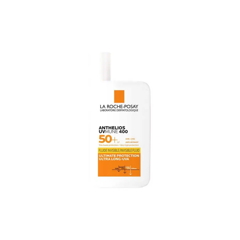 La Roche-Posay Anthelios UVMune 400 Invisible Fluid SPF50+ Sun Cream 50ml