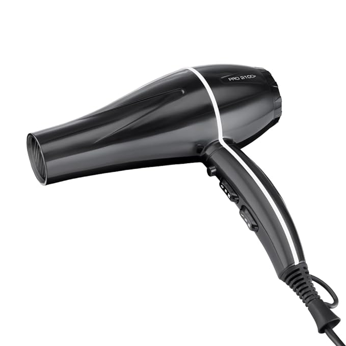 Ikonic Professional Pro 2100+ Hair Dryer Three heat and Two speed settings