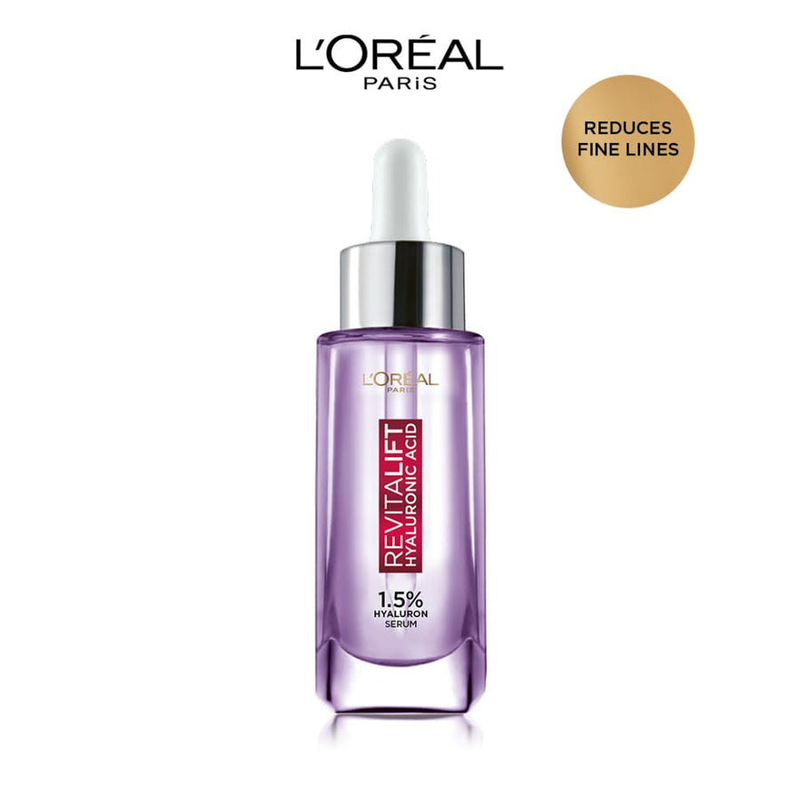Loreal Paris Revitalift Serum, Hydrating and Plumping, With 1.5% Hyaluronic Acid 15ML
