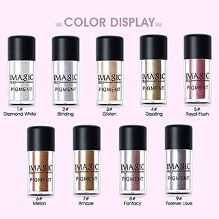 IMagic Glitter Eyeshadow Metallic Loose Powder Pigment