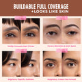Nykaa Undercover Multi-Use Full Coverage Concealer-Hyaluronic Acid & Niacinamide