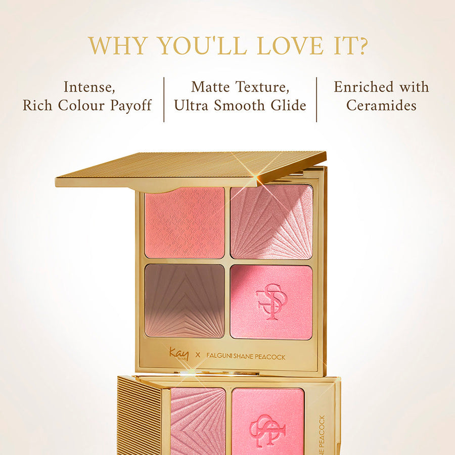 Kay Beauty Falguni Shane Peacock Luxe Face Palette