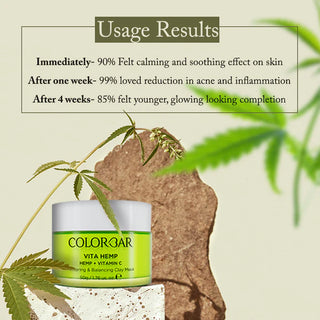 Colorbar Vita Hemp resttoring & Balancing Clay Mask