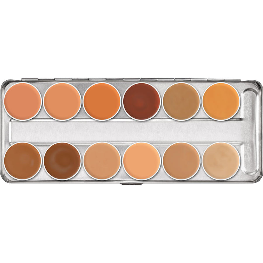 Kryolan Supracolor 12 Color Palette
