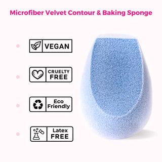 Praush Beauty Original Microfiber Velvet Baking Sponge