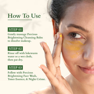 Lotus Organic Precious Brightening Cleansing Balm 50gm