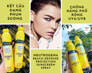 Neautrogena Beach Defense Protection Sunscreen Spray SPF-60