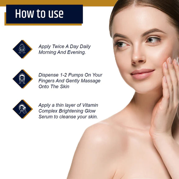 Oceglow gold infused vitamin comlex glow serum 30m
