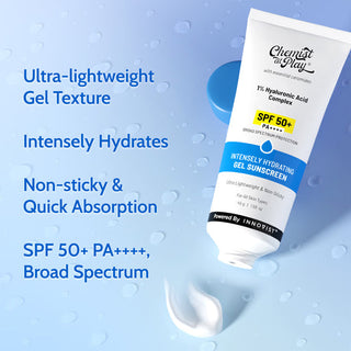 Chemist at Play 1% Hyaluronic Acid Gel Sunscreen SPF 50+ PA++++ | 45 gm