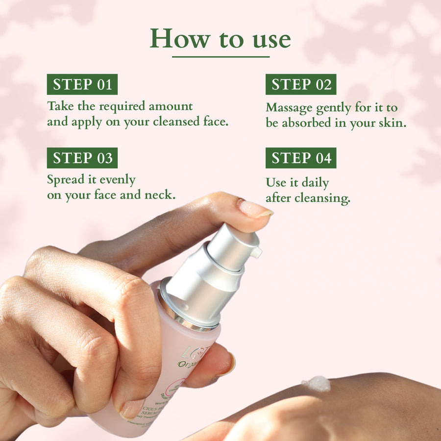 Lotus Organic Precious Brightening Serum+ Creme 30ml