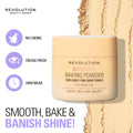 Makeup Revolution Loose Baking Powder - Translucent (30g)