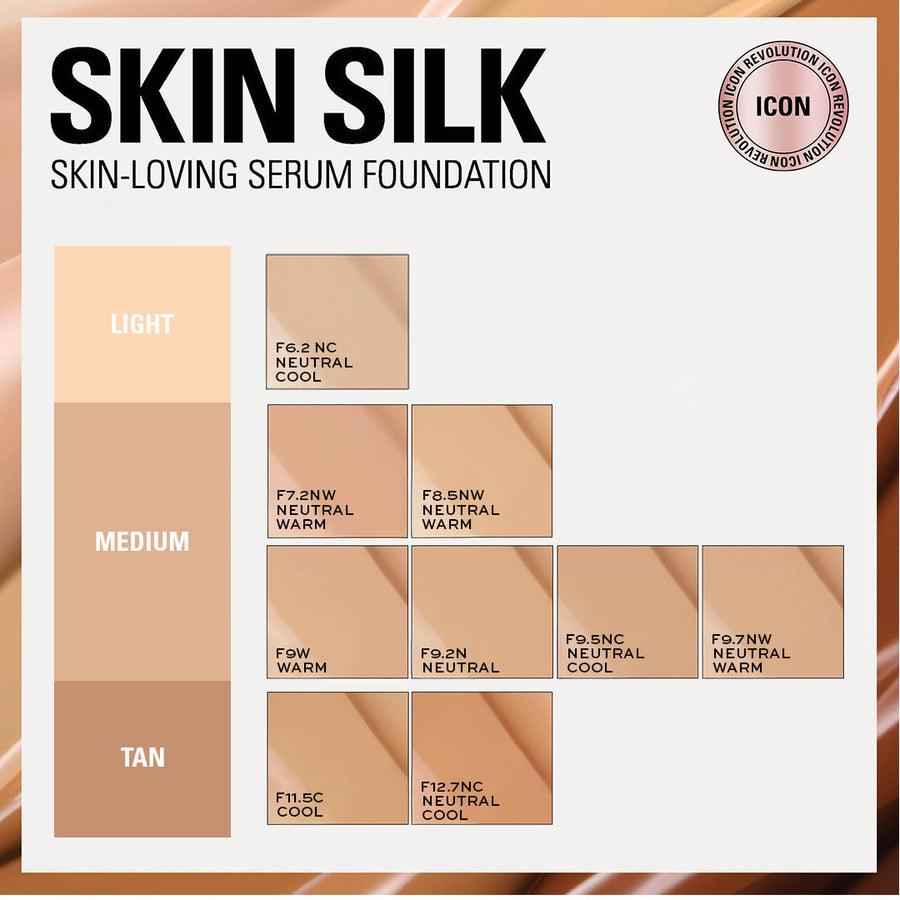 Makeup Revolution Skin Silk Serum Foundation  23ml