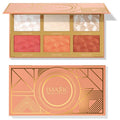 IMagic Professional 6 Color Highliter & Blusher& Contour Pallete
