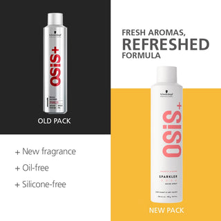 Schwarzkopf Professional Osis Sparkler Shine Hair Spray | For Instant Shine