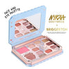 Nykaa Cosmetics X Bridgerton Face & Eye Multi-Texture Eyeshadow Blush & Contour Palette