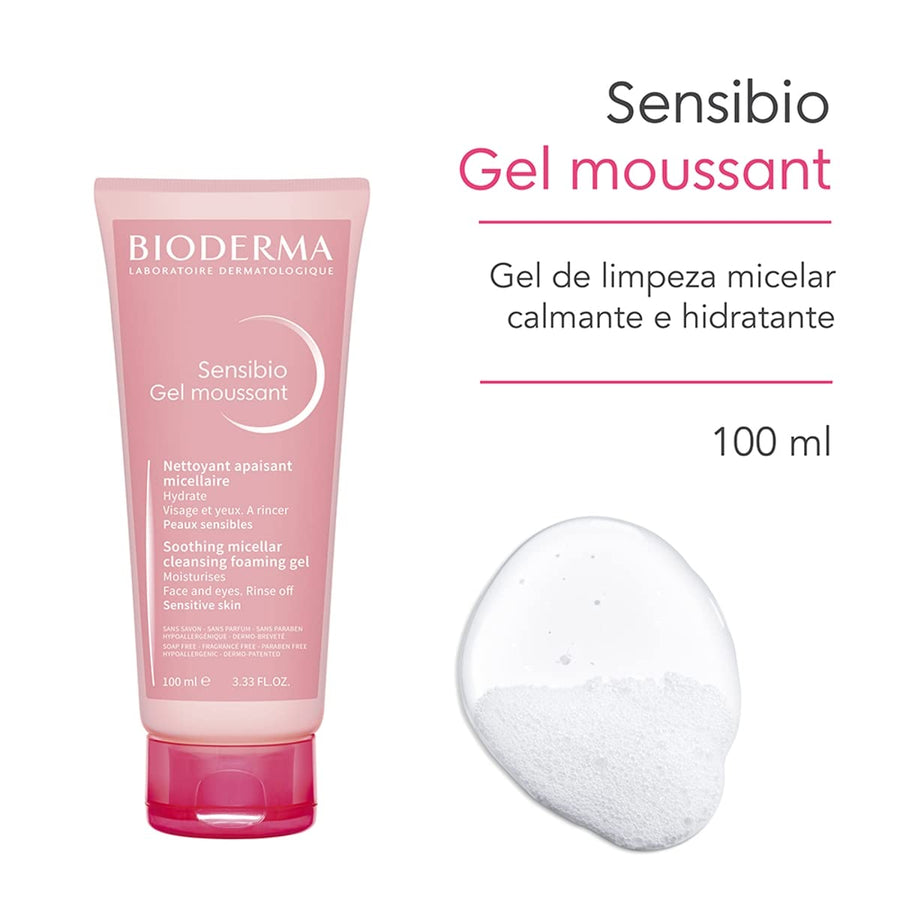 Bioderma Sensibio Gentle Soothing Micellar Cleansing Foaming Gel  100ML