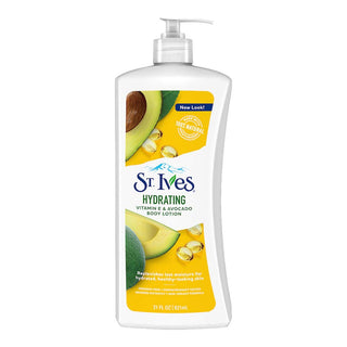 St. Ives Hydrating Vitamin E & Avocado Body Lotion 621ML