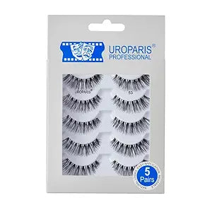 Uroparis 53 Eyelashes for Women — Pack of 5