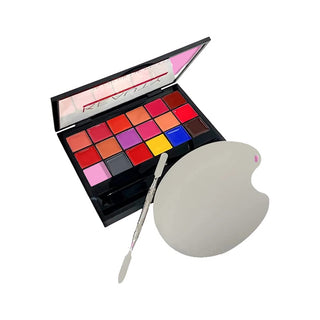 Keauty Beauty 18 Color Lip Palette-Lips that will Shine-Glossy lips-18 colours