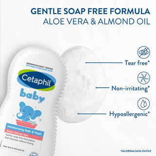 Cetaphil Baby Moisturising Bath & Wash 230 ml