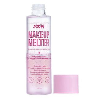 Nykaa Makeup Melter Oil-Infused Cleansing Water & Biphasic Makeup Remover (150ml)