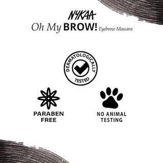 Nykaa Oh My Brow Eyebrow Mascara (Sirius Brown)