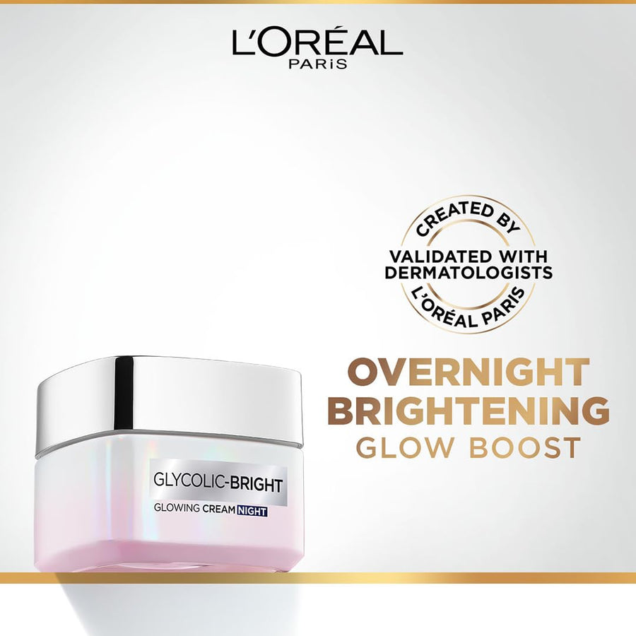 Loreal Glycolic Bright Glowing Night Cream