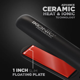 Ikonic Professional S3+ Ceramic Straightener & Curler