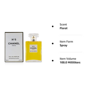 Chanel No.5 Women's Eau De Parfum Spray 100ml