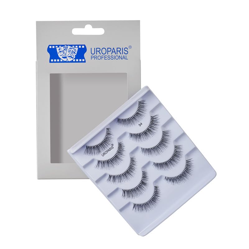 Uroparis 54 Eyelashes for Women — Pack of 5