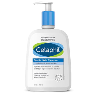 Cetaphil ,Gentle Skin Cleanser for Dry, Normal Sensitive Skin 1L