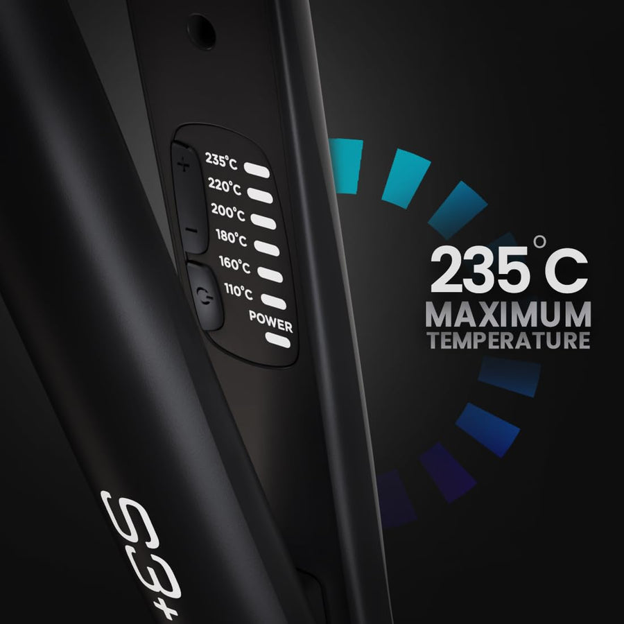 Ikonic Professional S3+ Ceramic Straightener & Curler