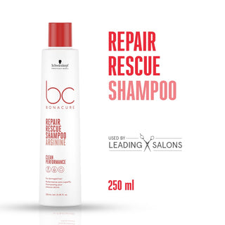 Schwarzkopf Professional Bonacure Repair Rescue Shampoo with Arginine,