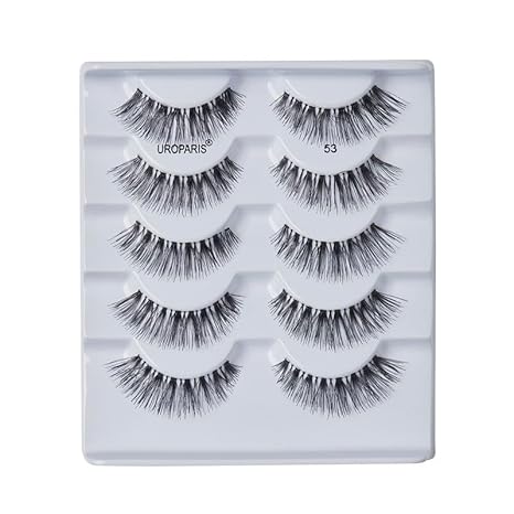 Uroparis 53 Eyelashes for Women — Pack of 5