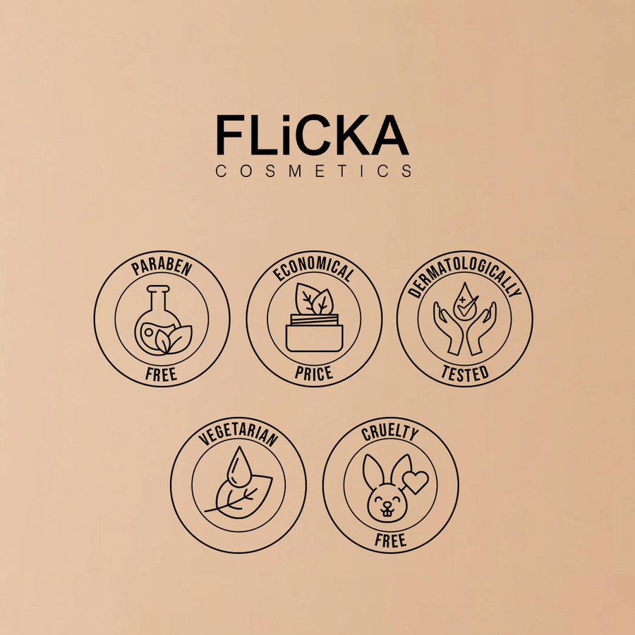 FLiCKA Eye Shadow Palette Intense Pigment Long Lasting Ultra Smooth