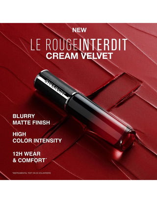 Givenchy Le Rouge Interdit Cream Velvet Liquid Lipstick