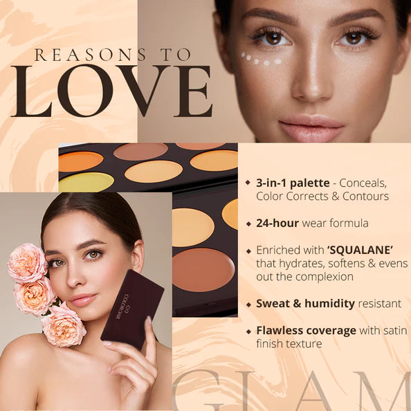Colorbar 24Hrs Wear Concealer Palette