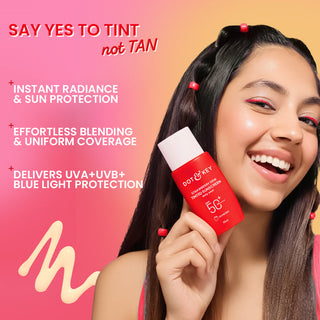 Dot & Key Strawberry Dew Tinted Sunscreen SPF 50+ PA++++ With New-Age UV Filters 50ml