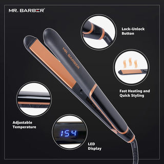 Mr. Barber Ultra Straight8 pro hair straightner