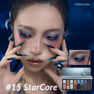 chéeryep  16-Color Natural Star Eye Shadow Palette - 15#Starcore