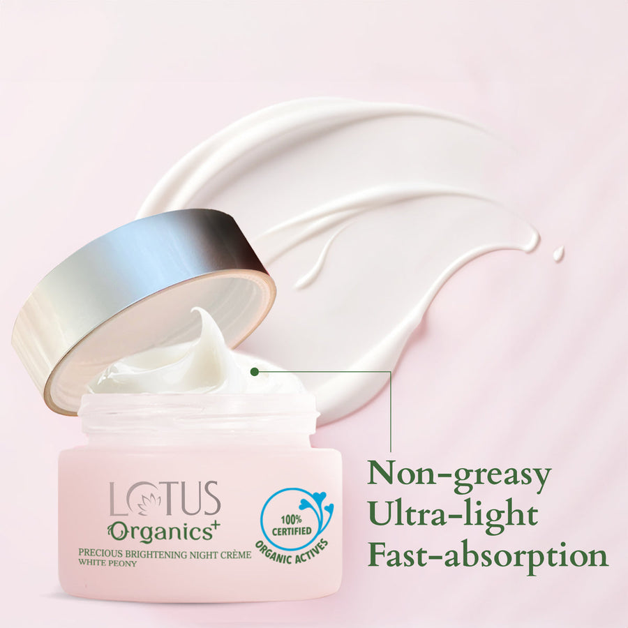 Lotus Organic Precious Brightening Night Creme