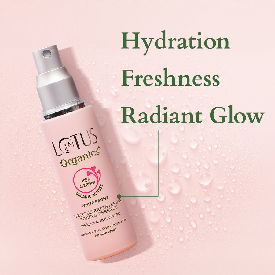 Lotus Organic Precious Brightening Toning Essence 50 ml