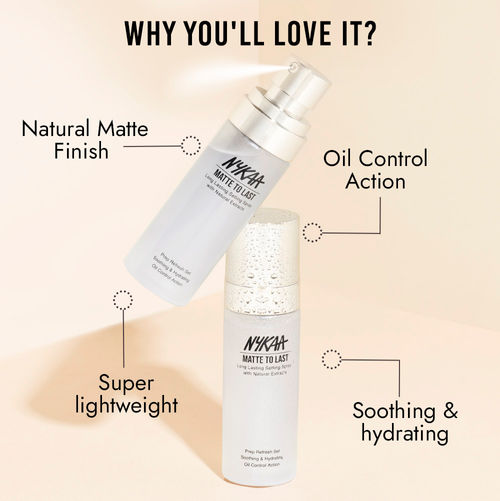 Nykaa Matte To Last Setting Spray