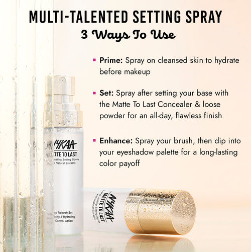 Nykaa Matte To Last Setting Spray