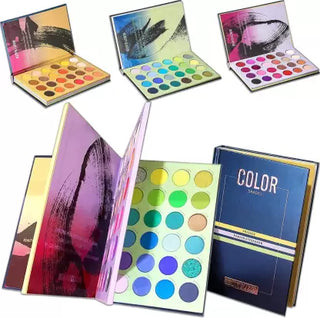 Beauty Glazed Color Book Shades Pressed Powder Eye Shadow Palette