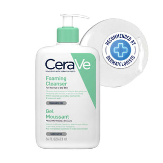 CeraVe Ceramides Foaming Cleanser for Normal To Oily Skin