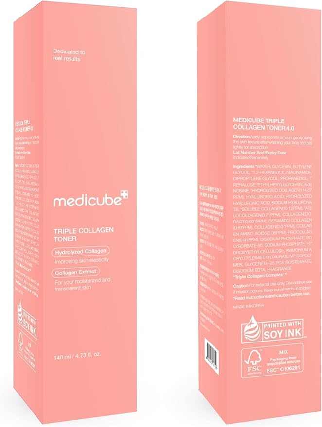 Medicube – Triple Collagen Toner 140 ML