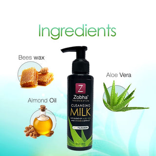 Zobha Cleansing Milk Natural Skin Care 100ml